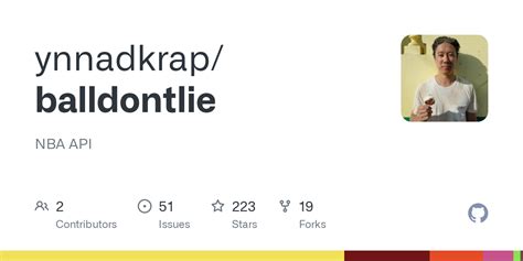 nba api free|BALLDONTLIE API.